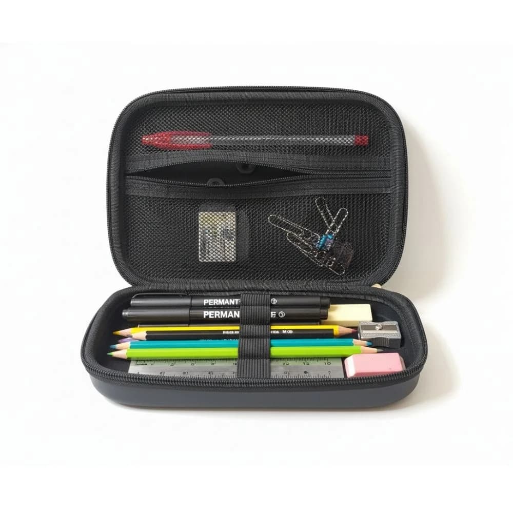 Space 3D Pencil Case with Calculator