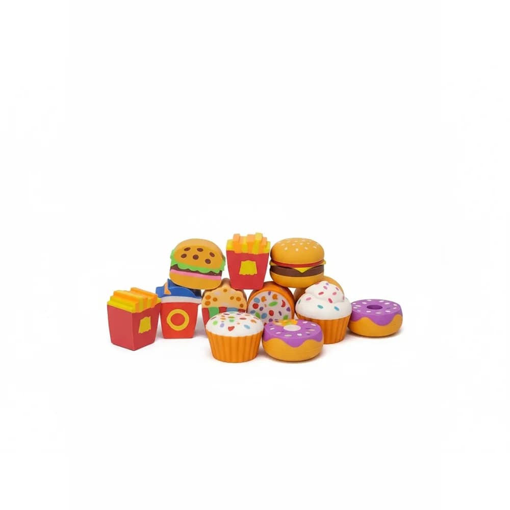 Erasers Set (6 Food items)
