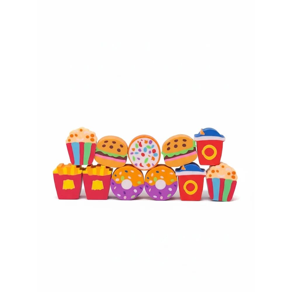 Erasers Set (6 Food items)
