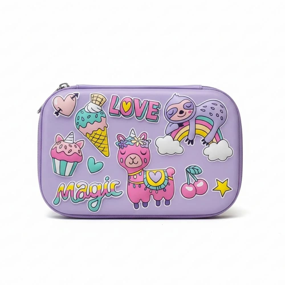 3D Pencil Case Hardtop Single Compartment