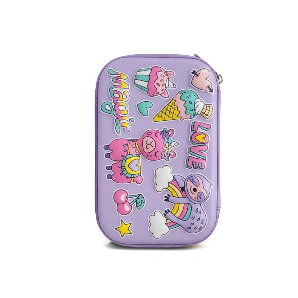 3D Pencil Case Hardtop Single Compartment