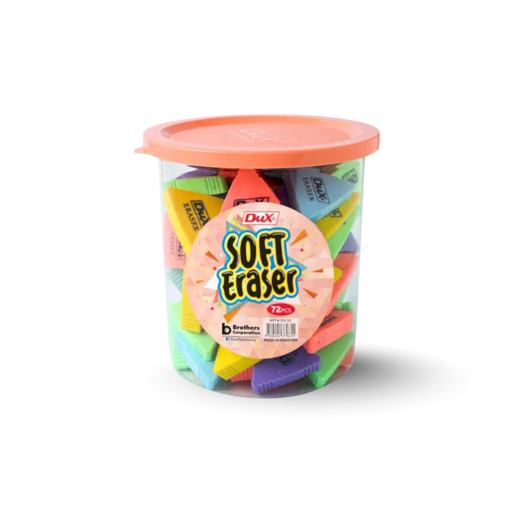 Dux Soft Erasers (72 Pcs)