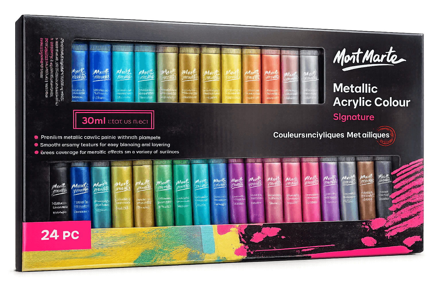 Mont Marte Acrylic Paints 24 Pieces
