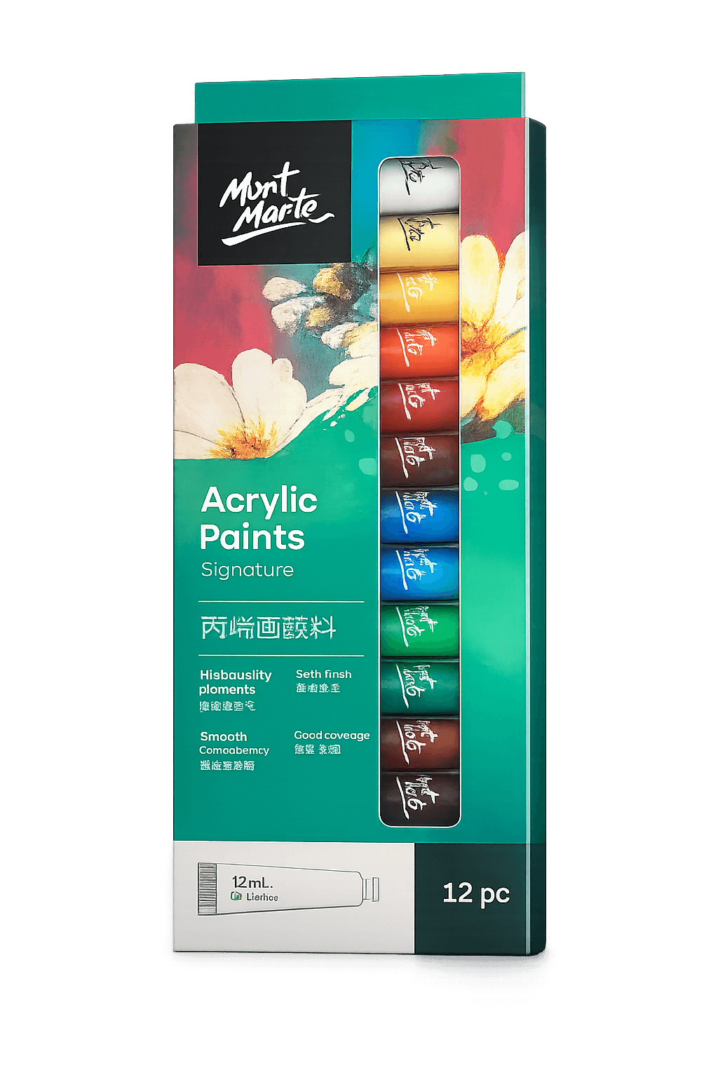 Acrylic Paints 24 Pieces