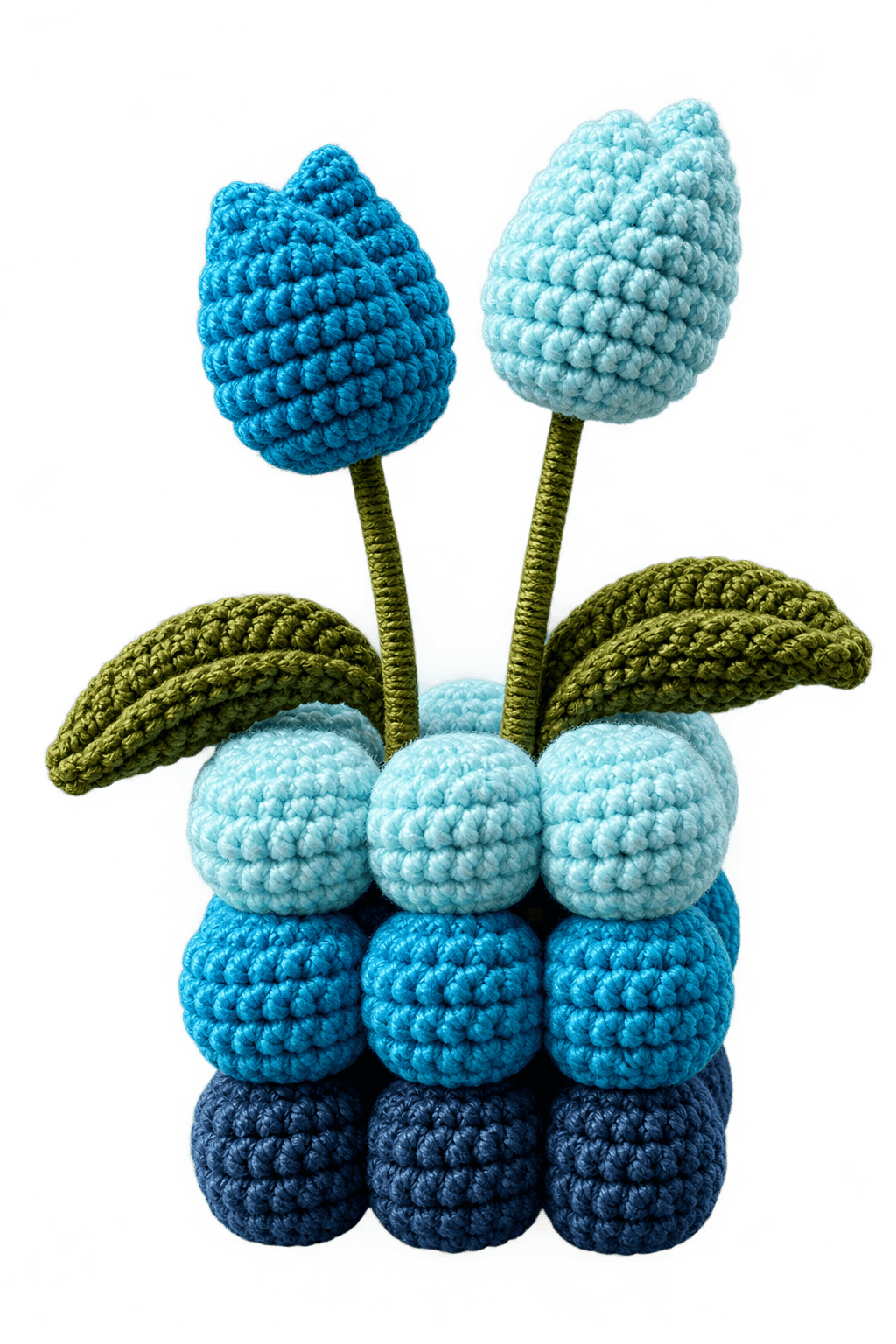 Pen holder crochet