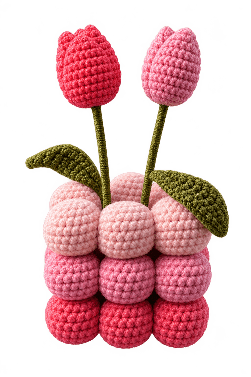 Pen holder crochet