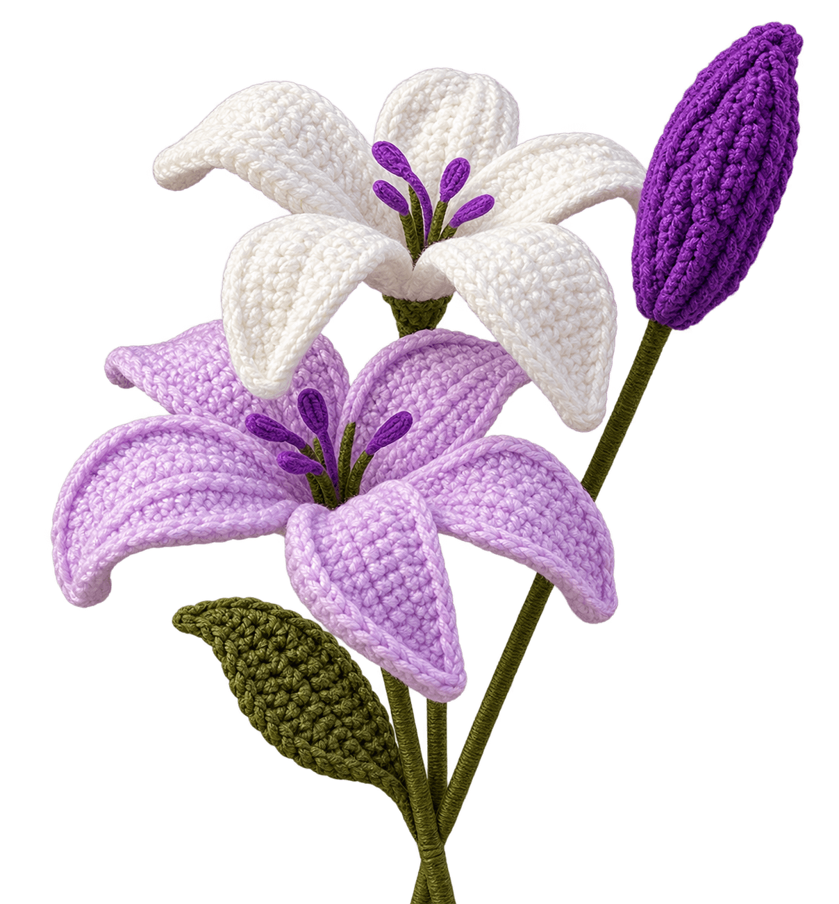 Crochet flower